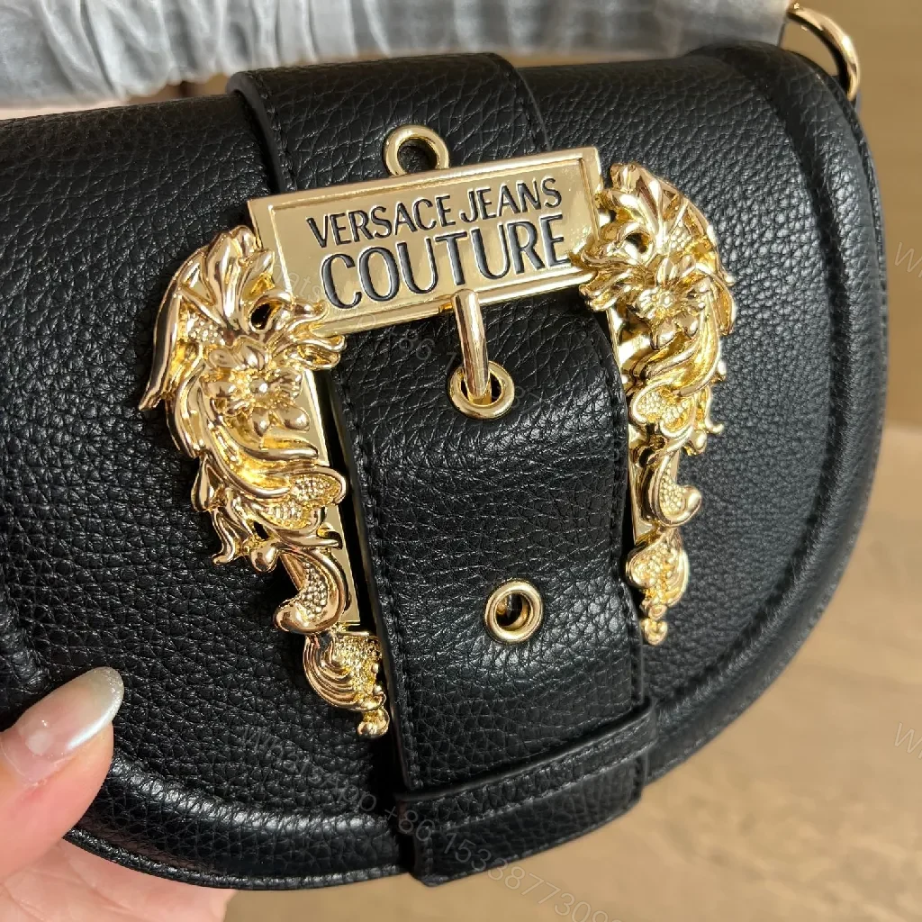 View 6 of Gold-Crest Mini Bag: Leather, Versace Jeans Couture Luxury