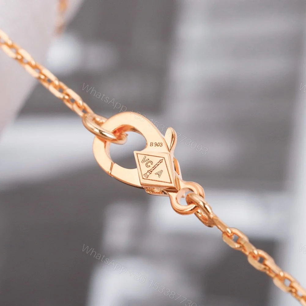 View 5 of 高仿首飾VanCleef&Arpels*RP7R100瓢蟲玫瑰金手鏈