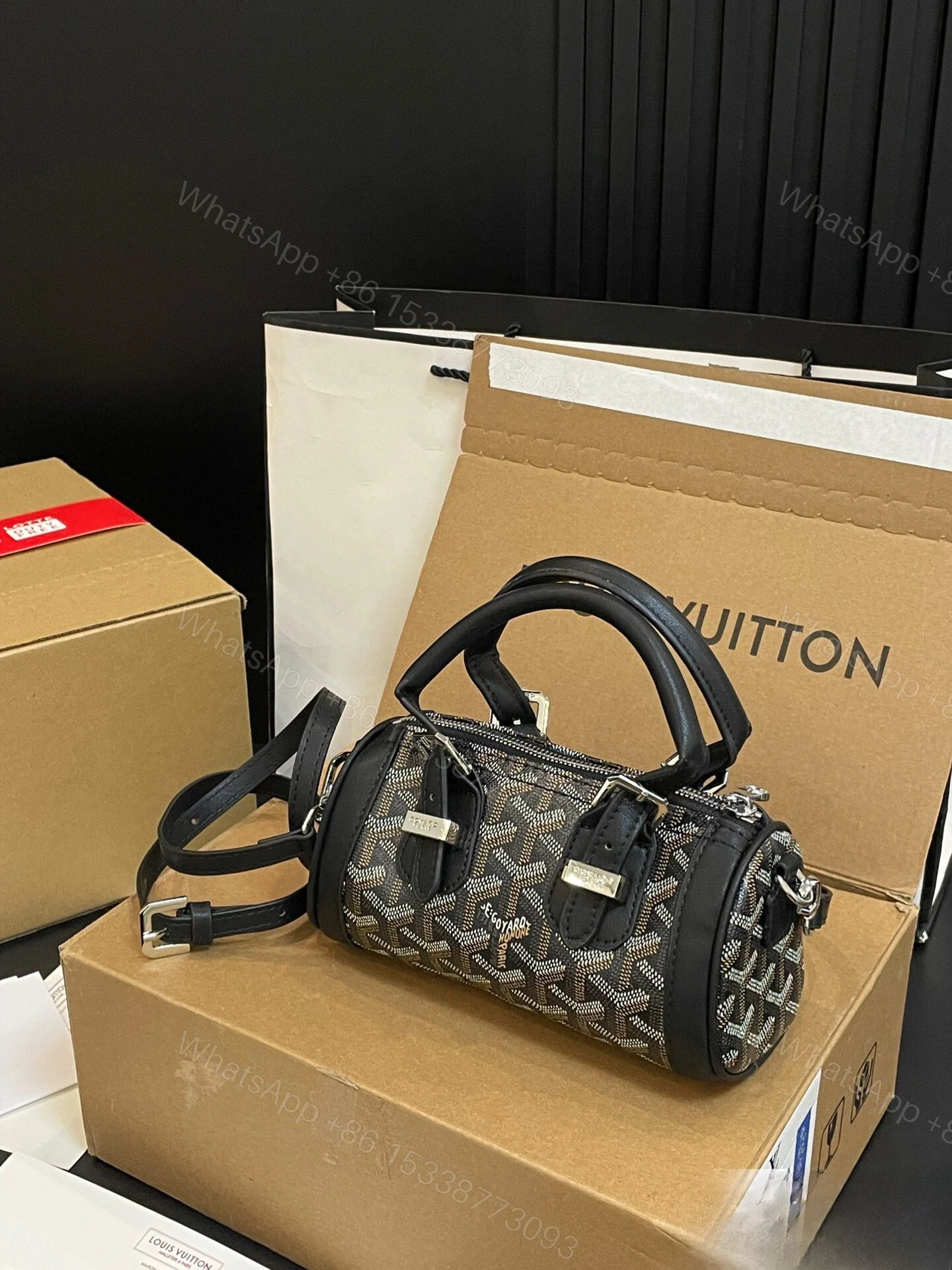 View 10 of GOYARD GOYARDINE CROISIERE MINI BLACK 19CM