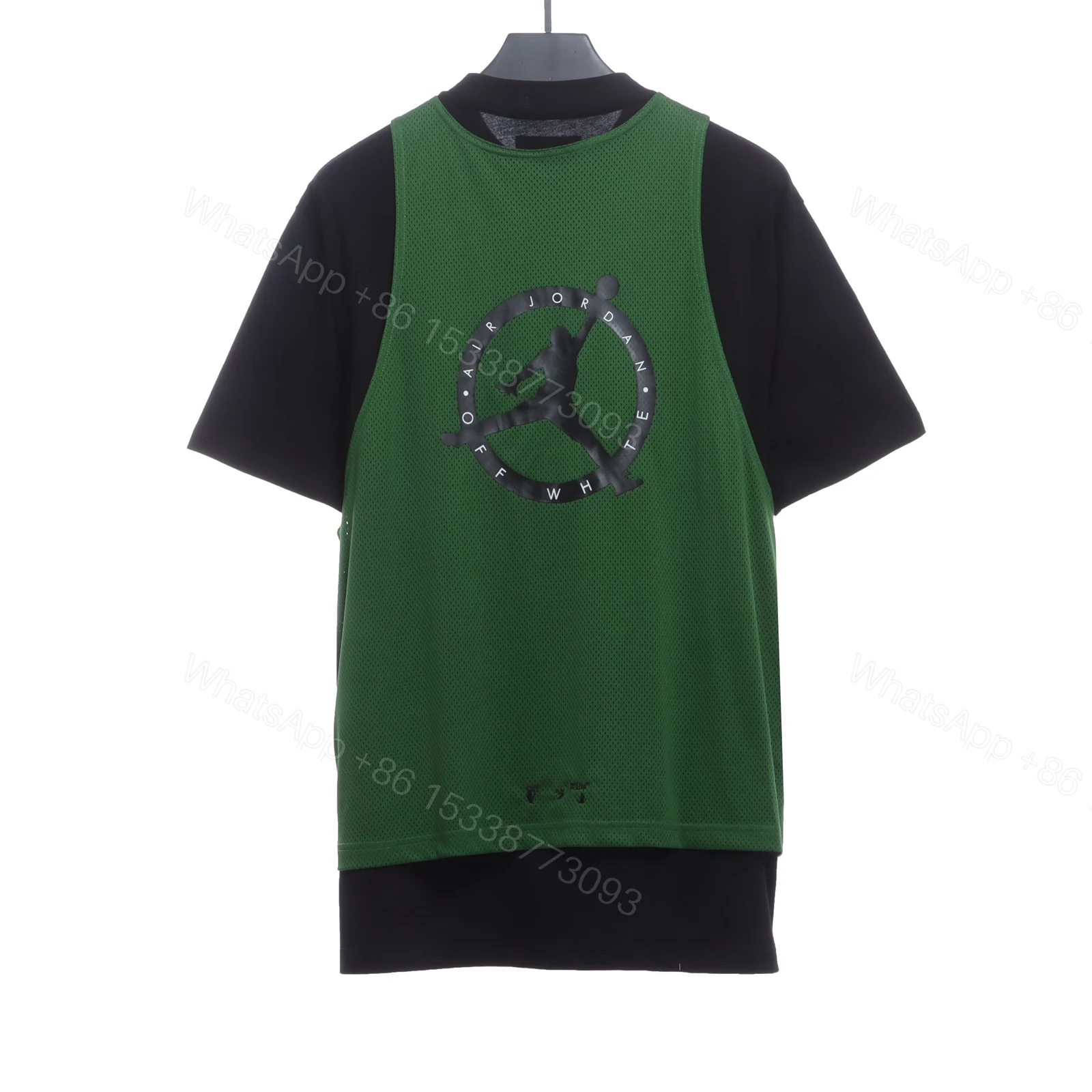 View 4 of Off-White X Jordan Double Cuff T-Shirt
