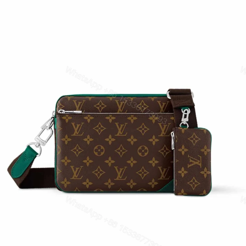 Louis Vuitton Trio Messenger Bag Green 25Cm M12766 — view 1