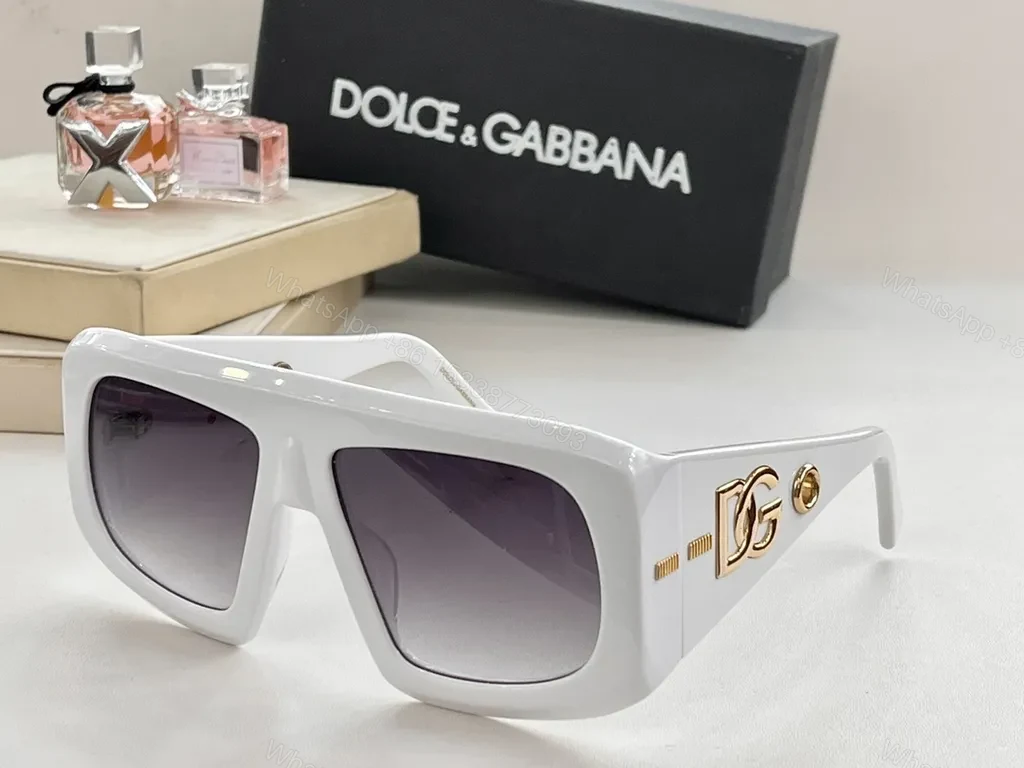 View 8 of Dolce & Gabbana Oversized Square Sunglasses - Premium Italian Acetate