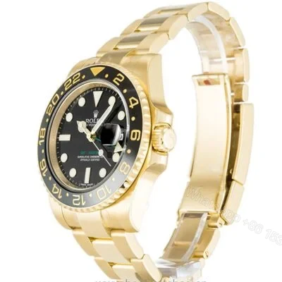 View 4 of Replica Rolex GMT-Master II Black Dial 116718