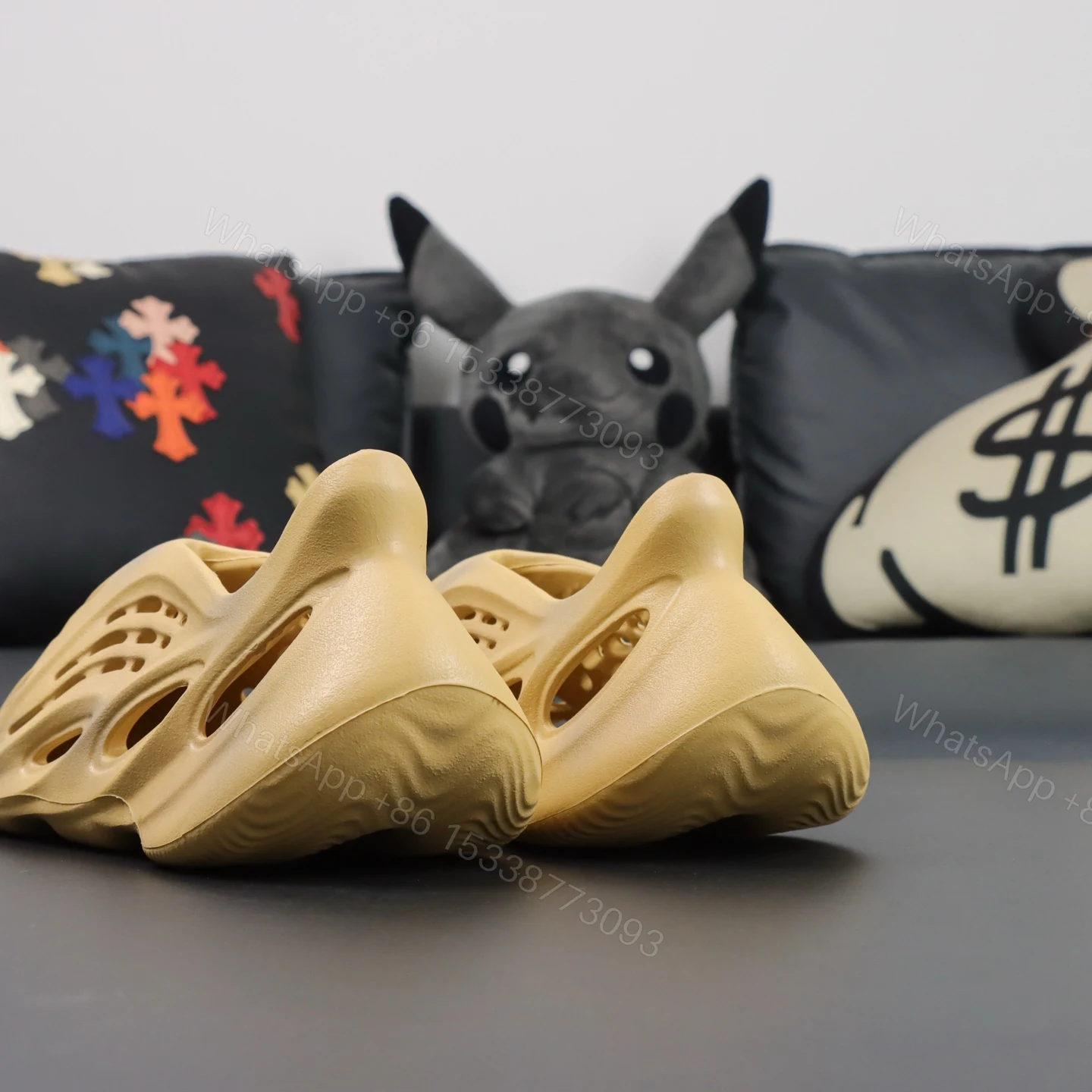 View 6 of UA Yeezy Foam Runner Ochre Replicas