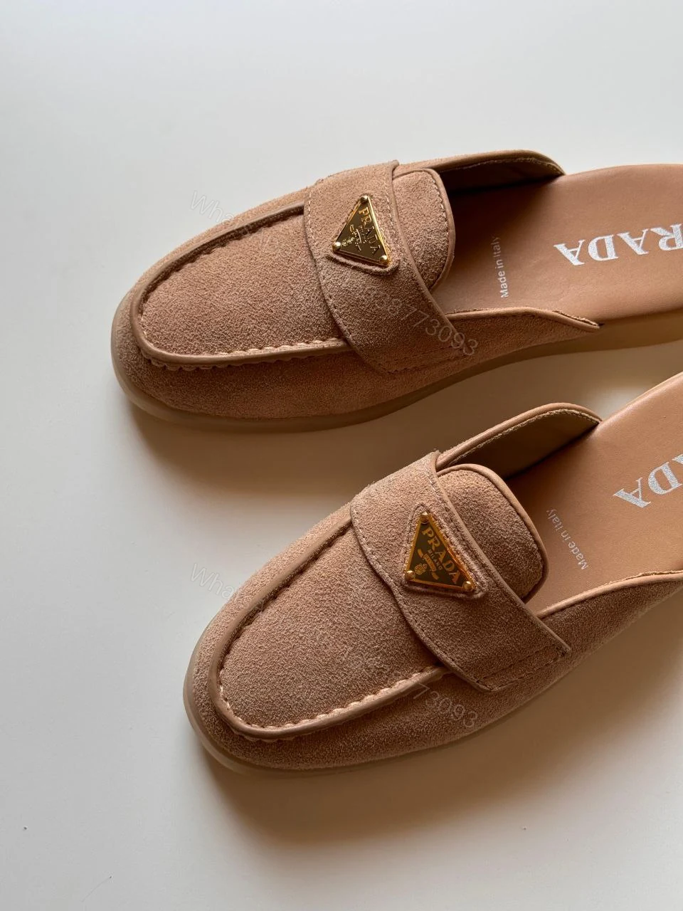 View 8 of suede mules