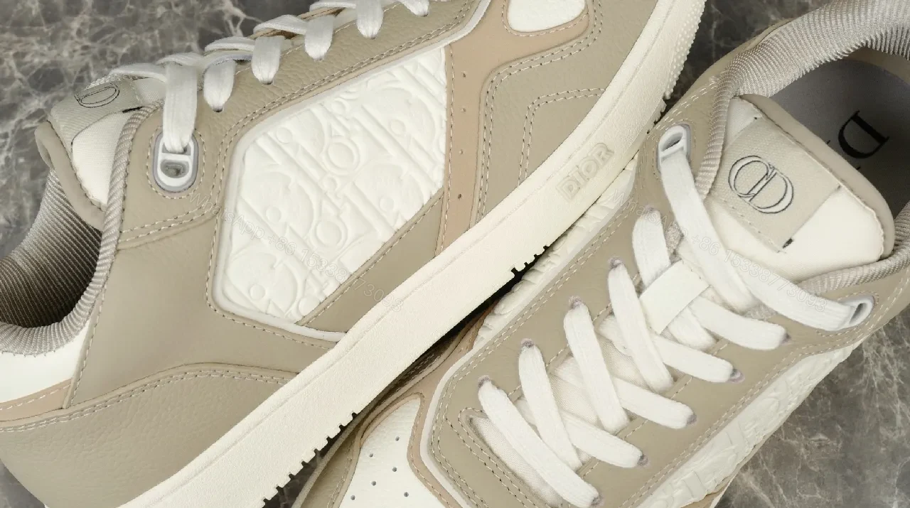 View 2 of Textured Luxury High-Top Sneakers: Subtle Designer Vibe