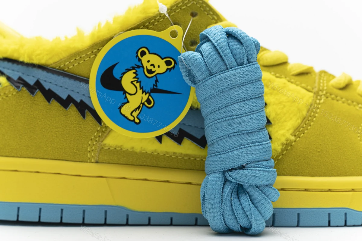 View 12 of Grateful Dead x Nike SB Dunk Low “ Yellow Bear” CJ5378-700