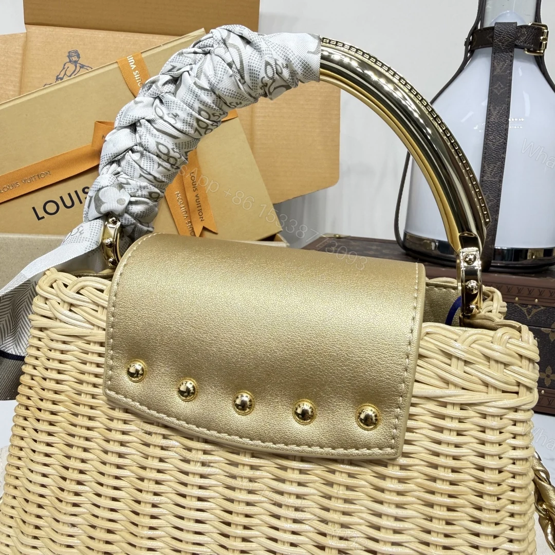 View 3 of Louis Vuitton Capucines BB Wicker
