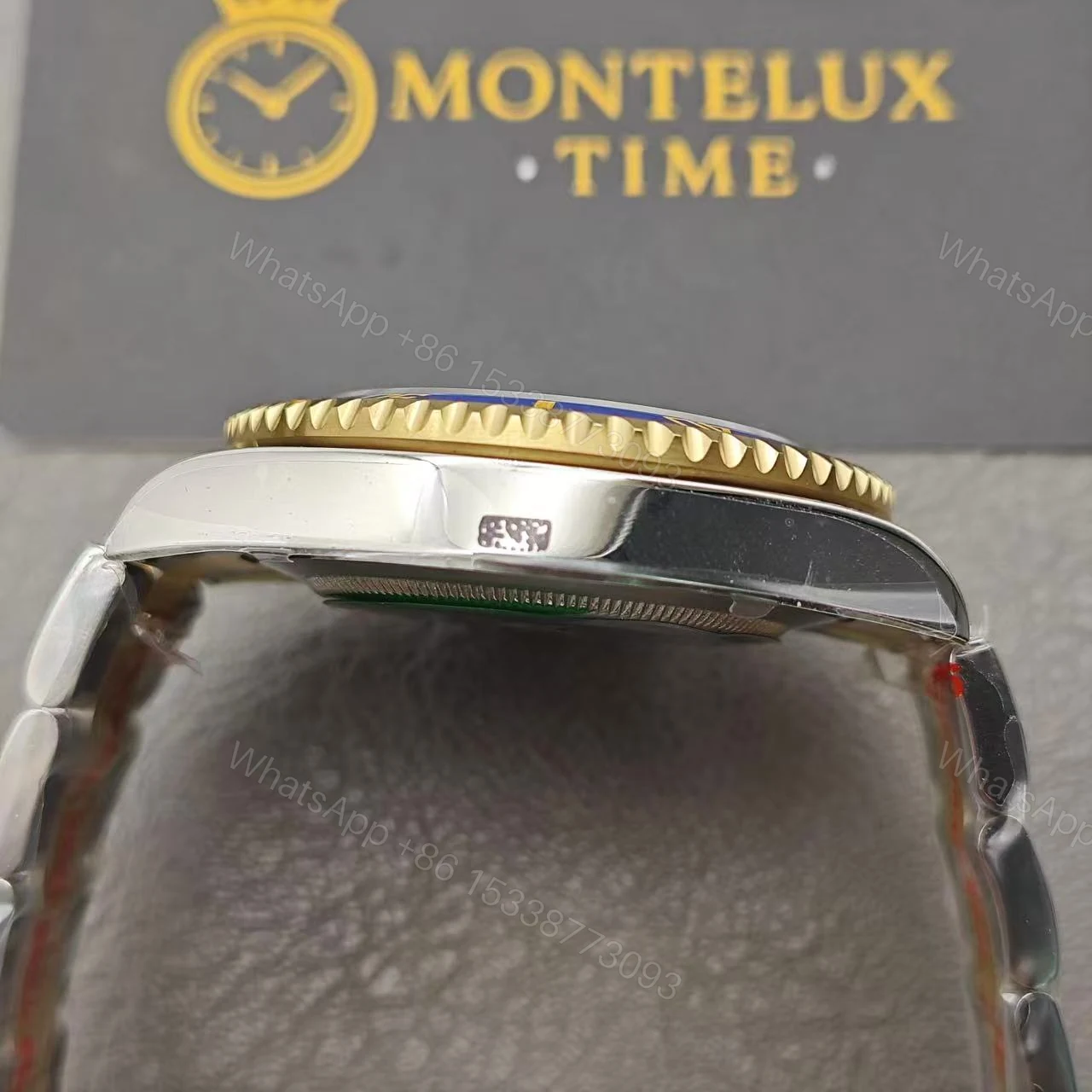 View 16 of Replica Clone Rolex Submariner – Two tone Blue Dial
