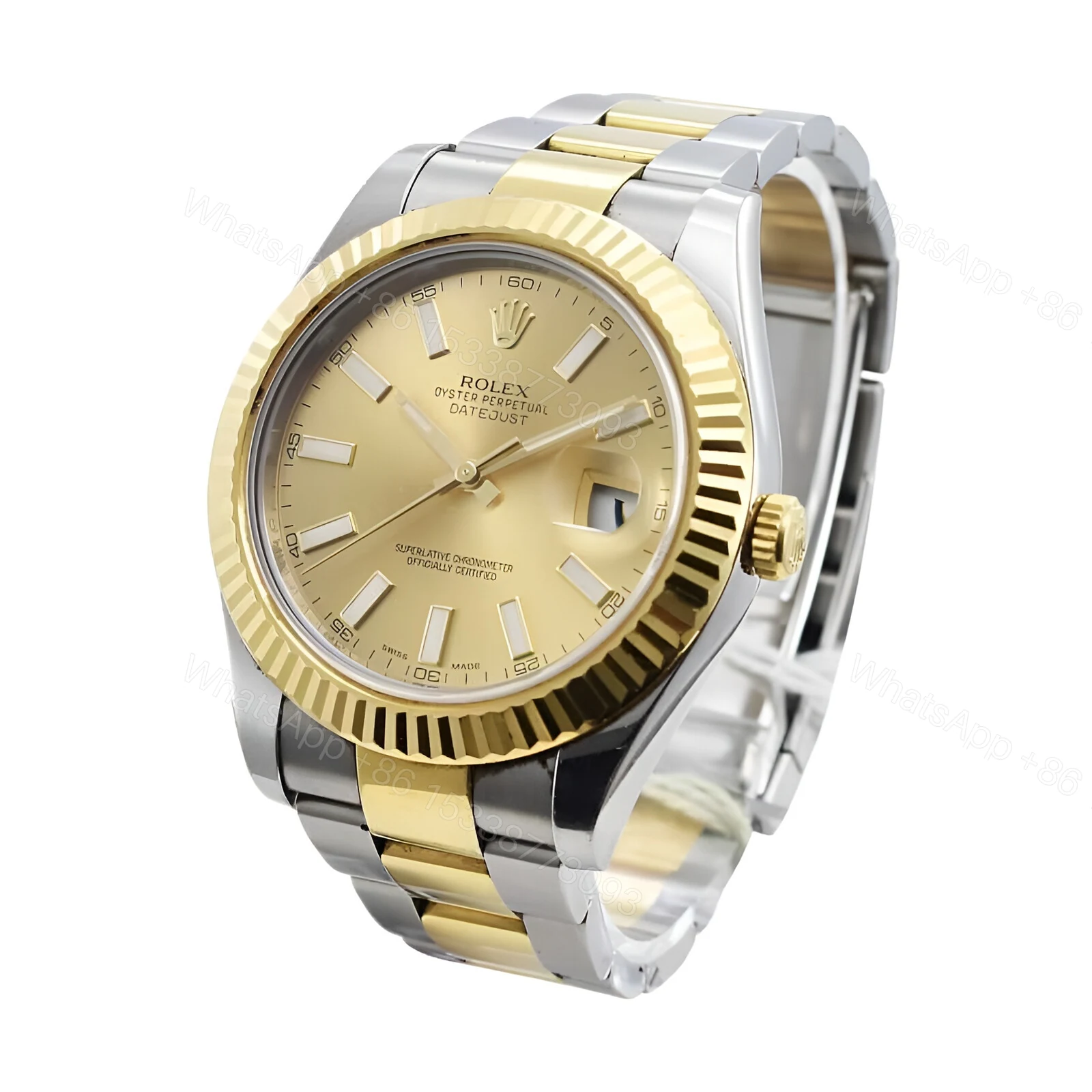 View 2 of Yellow Oyster Perpetual Replica