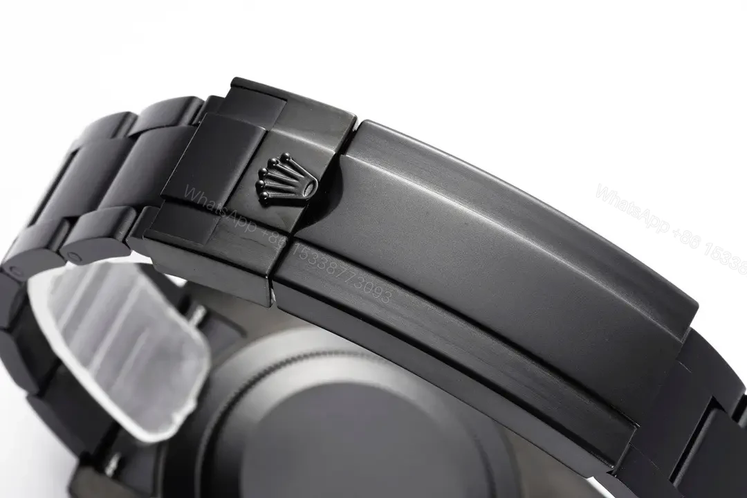 View 7 of Stealthy ghost submariner replica 40MM Black Carbon Custom Edition RG-SUBMARINER-GHOST-CARBON