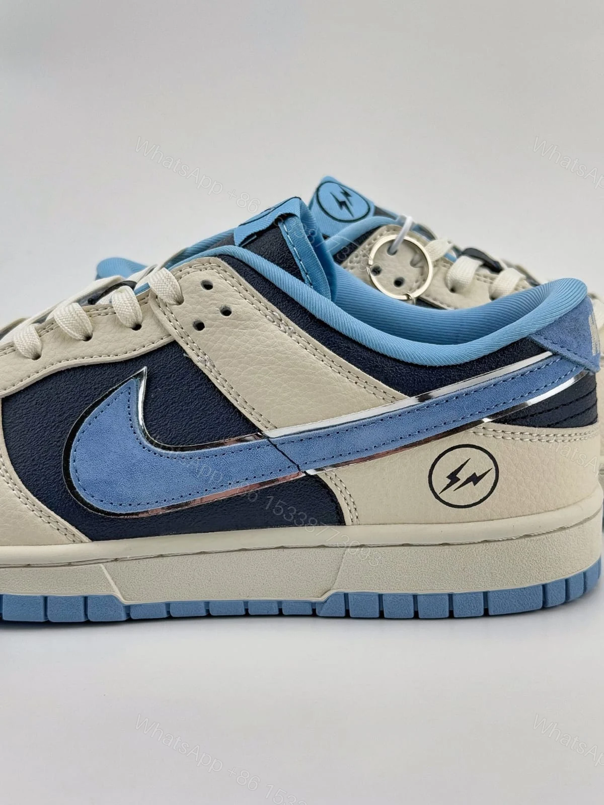 View 4 of FIRST COPY NIKE DUNK LOW RETRO FUJIWARA HORIZOO BLUE