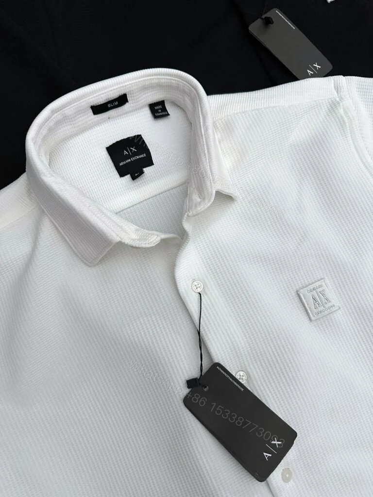 View 4 of BUY FIRST COPY ARMANI EXCHANGE SUMMER 2025 SHIRTS IN STOCK