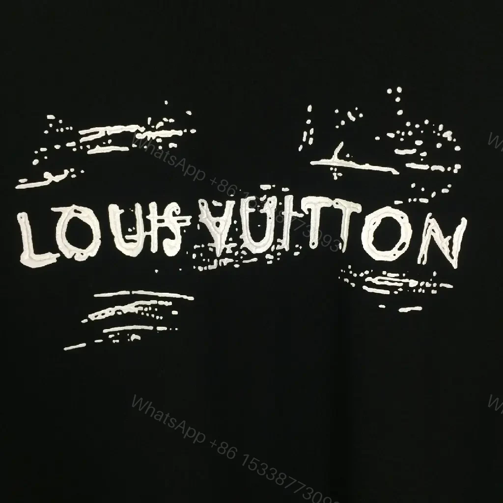 View 5 of Black Cotton Graphic Tee – Minimalist Luxe Streetwear Vibe