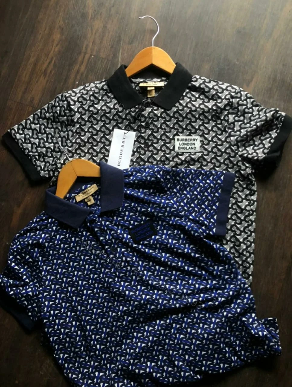 View 9 of FIRST COPY BURBERRY FORMAL CASUAL IMPORTED SUMMER POLO T-SHIRT (Copy)