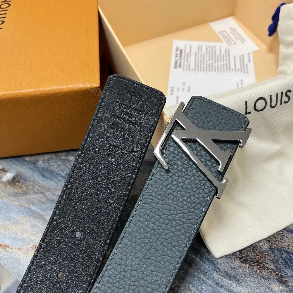 View 8 of Textured Leather Belt with Luxe Buckle – Modern, Versatile Luxury