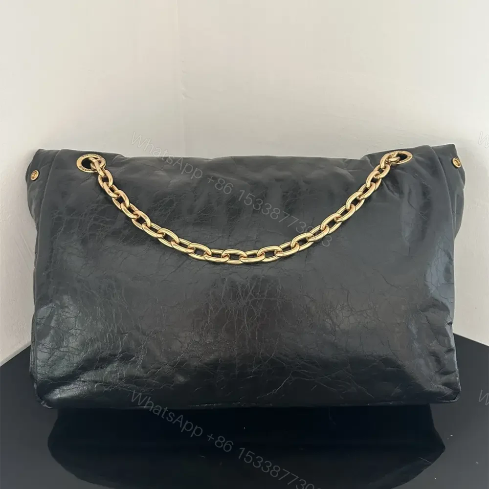 View 2 of 高仿Balenciaga*Monaco系列新款單肩包黑金L