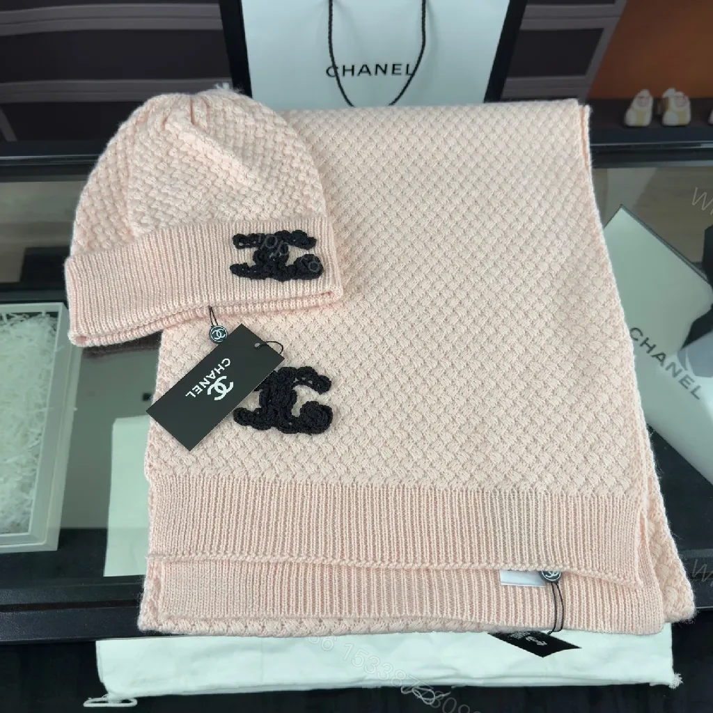 View 7 of Textured Knit Beanie: Luxe Logo Cuffed Hat