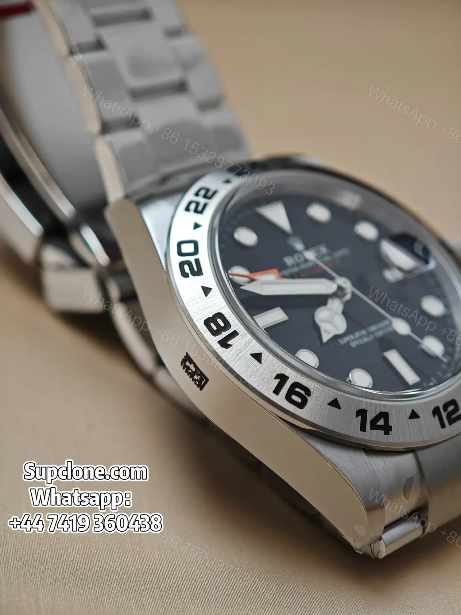View 7 of Rolex Explorer II M226570-0002 42mm Polar Super Clone GMT Watch