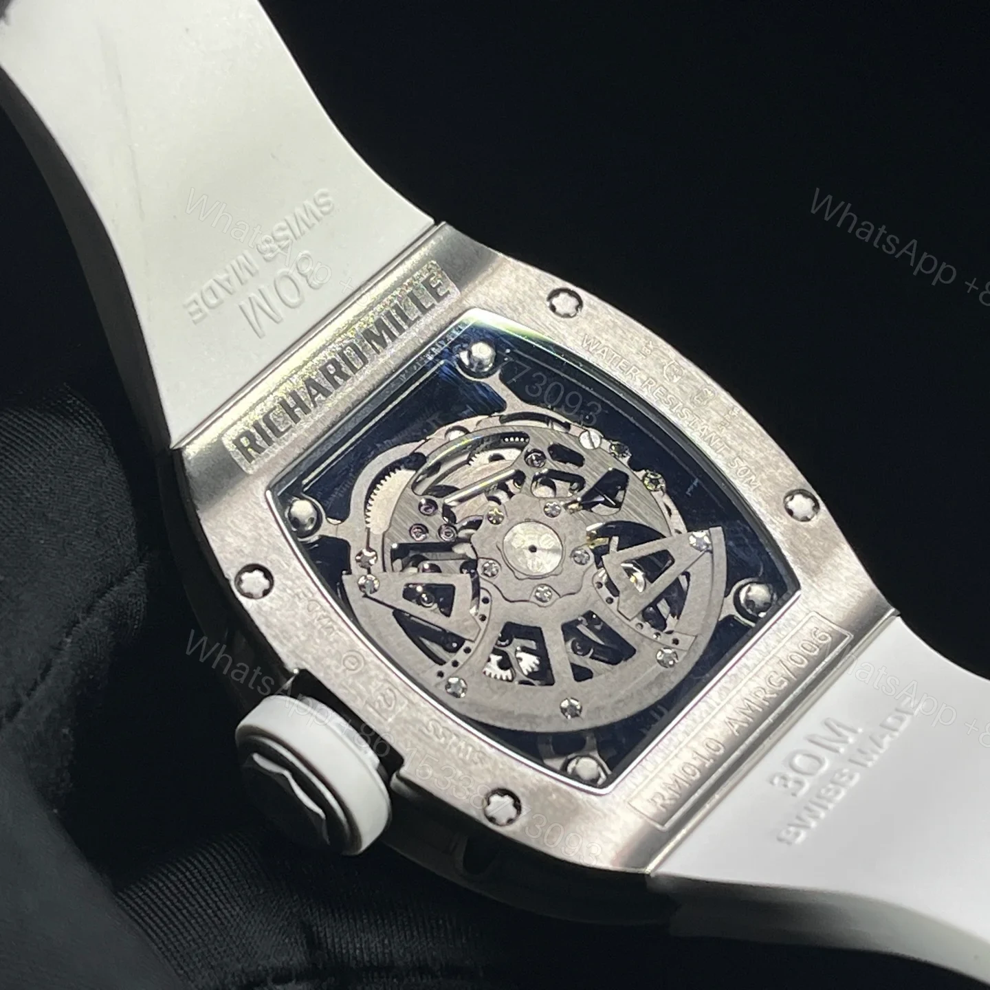 View 8 of Richard Mille Skeleton Automatic Luxury Watch RM010-SKELETON-AUTO-48X39