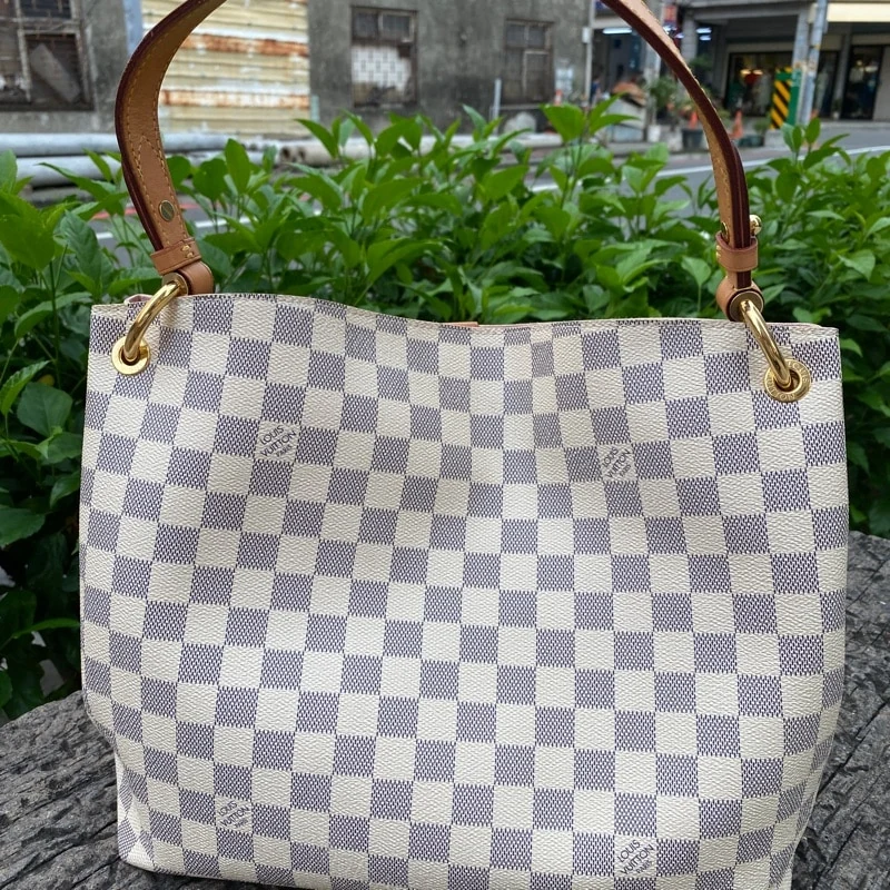 View 5 of Louis Vuitton Graceful PM Damier Azur 35Cm N42249