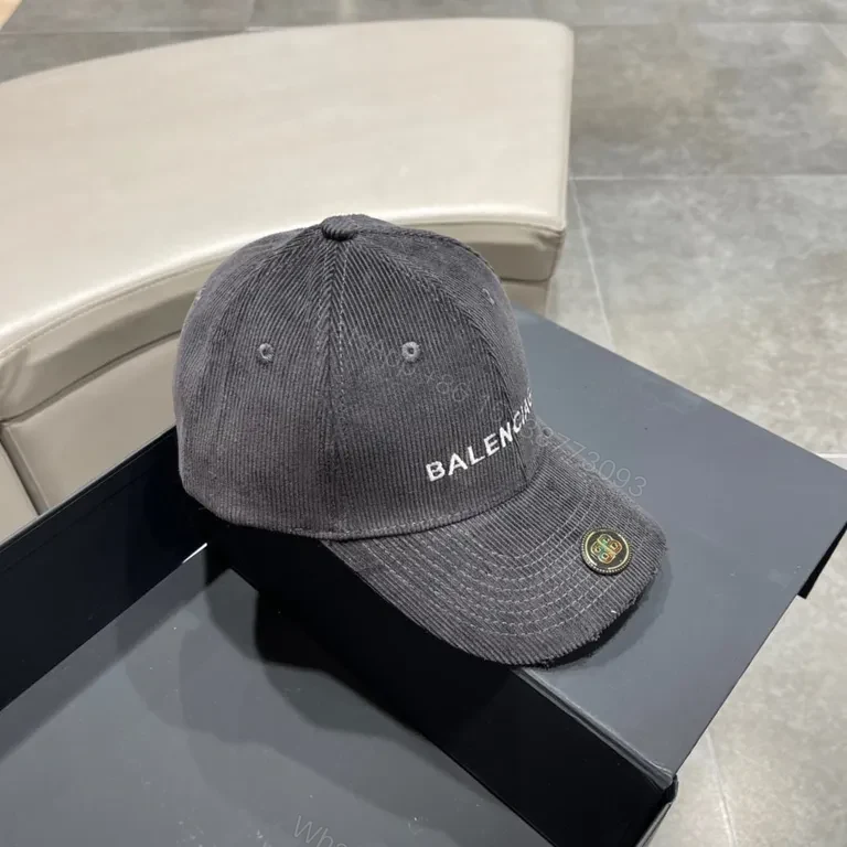 View 4 of Balenciaga-Inspired Logo Cap â€“ Subtle Luxury Everyday Cap