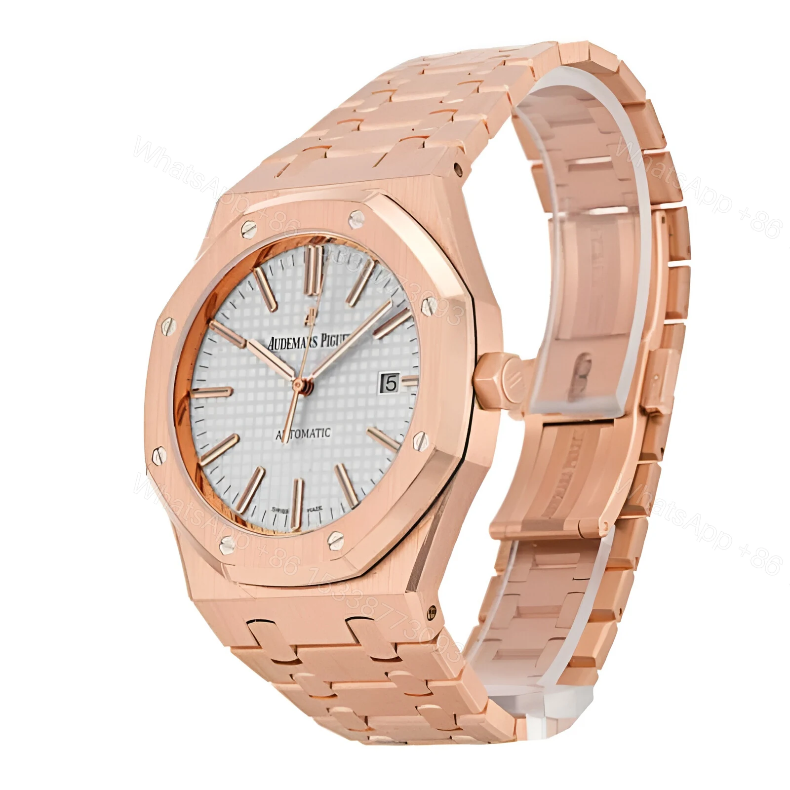 View 2 of Audemars Piguet Royal Oak 15400OR.OO.1220OR.02 Replica