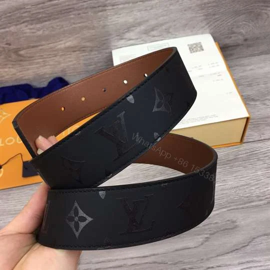 View 8 of LOUIS VUITTON LV PYRAMIDE 40MM REVERSIBLE BELT – B137