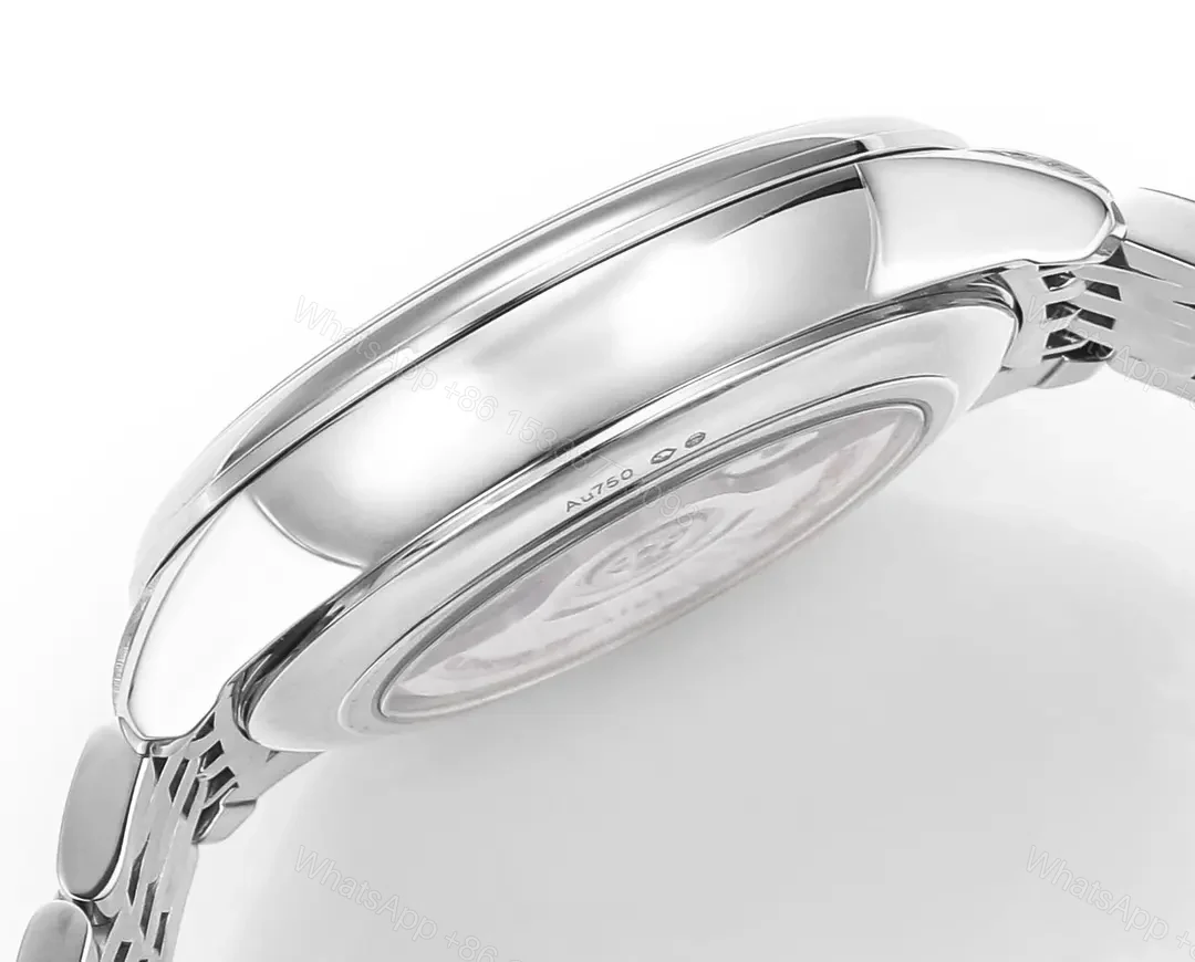 View 7 of Omega De Ville Prestige Automatic Red Dial Stainless Steel Men’s Watch 41mm