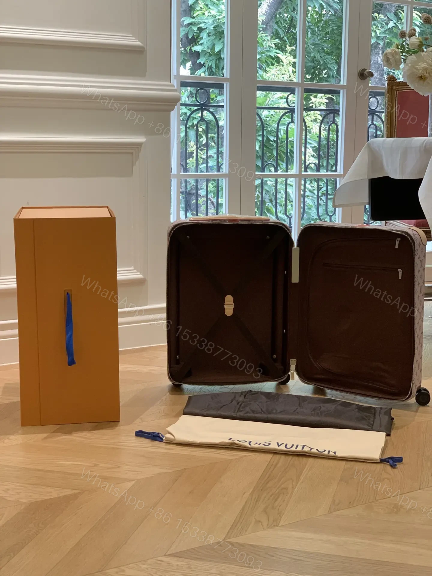 View 5 of Louis Vuitton Monogram Monopaname Horizon 50 suitcase