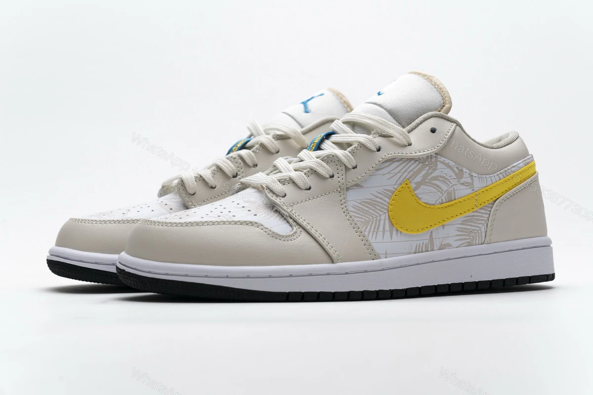 View 6 of Air Jordan 1 Low Palm Tree CK3022-107