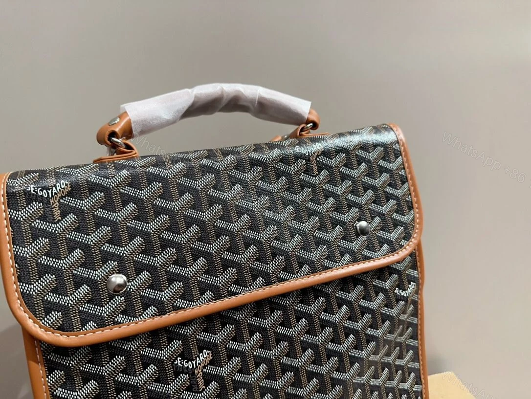 View 9 of GOYARD SAINT L?GER BACKPACK BLACK TAN 36CM STLEGEMMLTY01CG03P