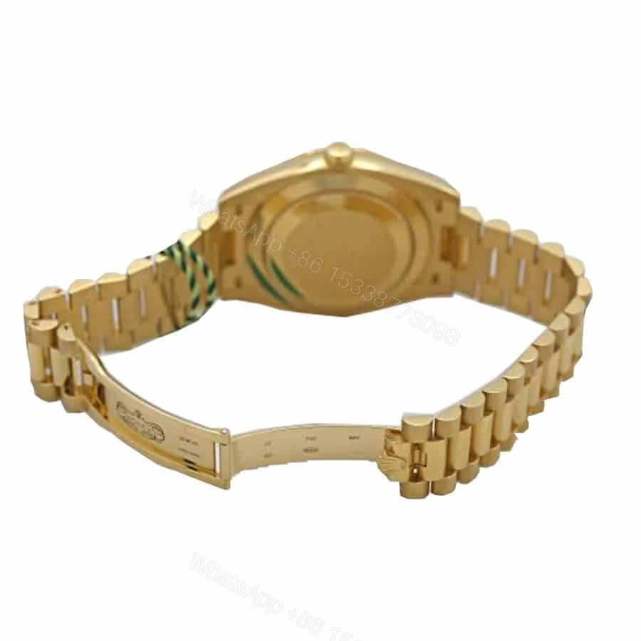 View 6 of Rolex Day-Date 228348RBR KW Yellow Gold & Diamonds Champagne Dial Replica