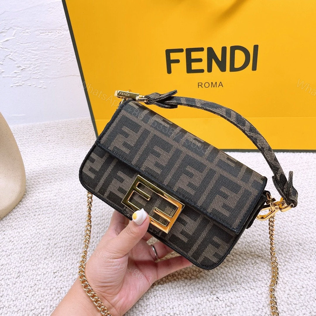 View 7 of Fendi Mini Baguette