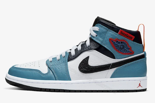 Air Jordan 1 Mid Fearless Facetasm CU2802-100 — view 2
