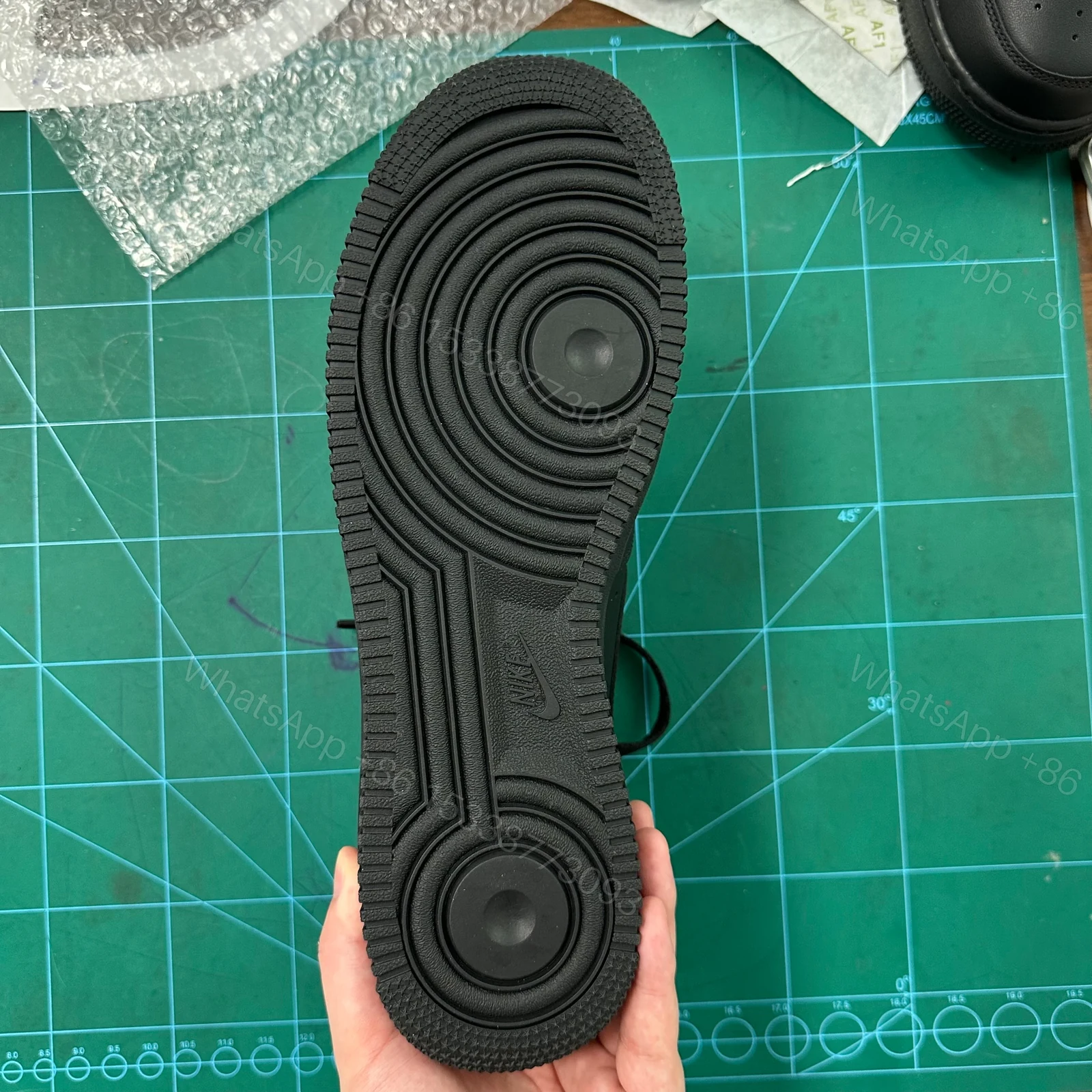 View 9 of Nike Air Force 1 Low '07 Black