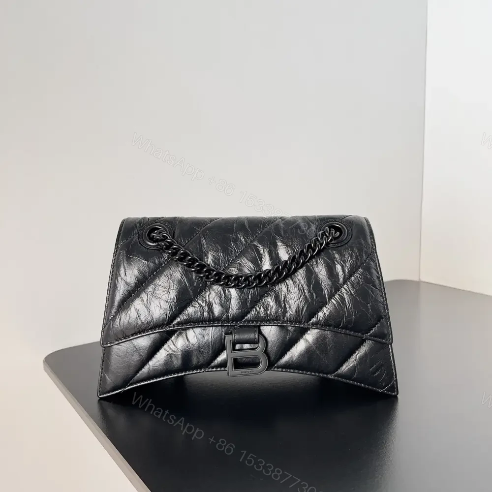 高仿BalenciagaCrush鏈條包小號XS — view 1