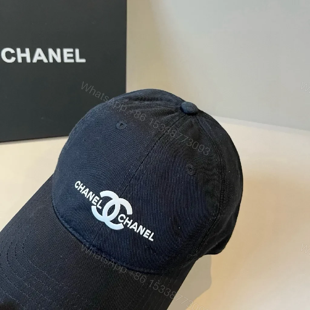 View 5 of Chic Logo Cap: Cotton-Nylon, Minimalist Luxury Style