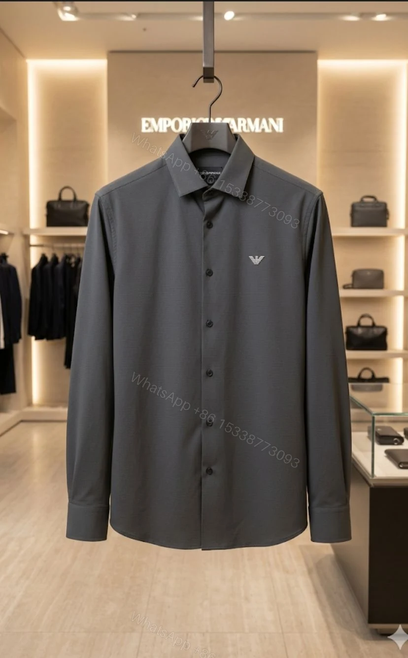 FIRST COPY EMPORIO ARMANI ORIGINAL SOFT COTTON SUMMER SHIRT — view 2