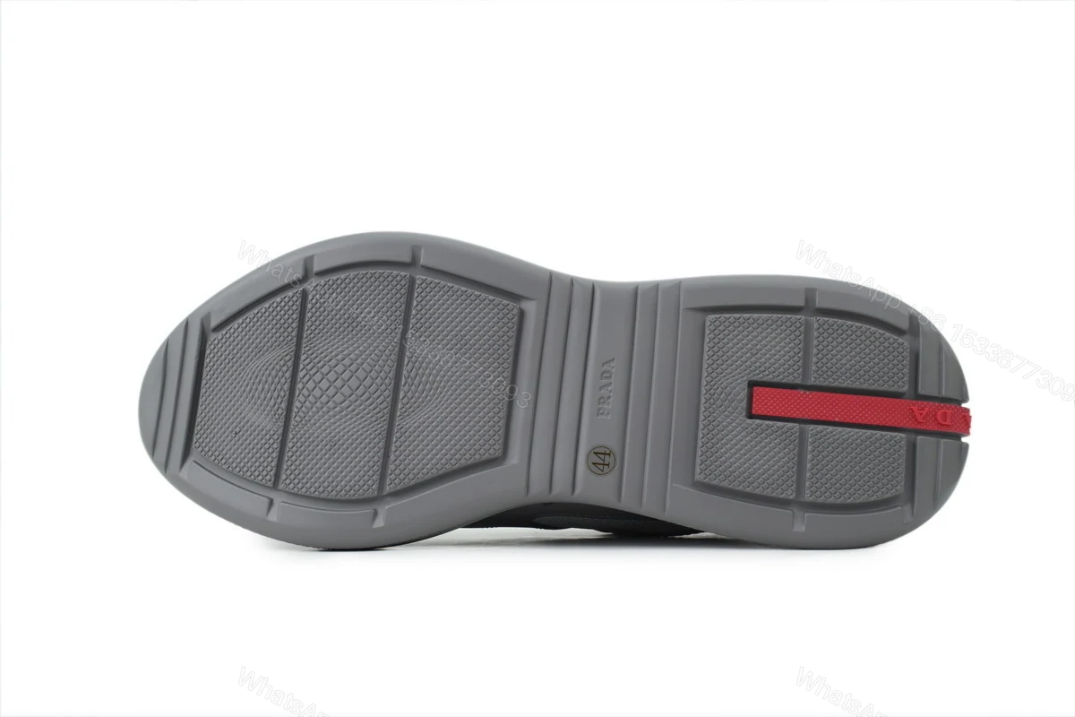 View 4 of Prada Sneakers Rubber Grey