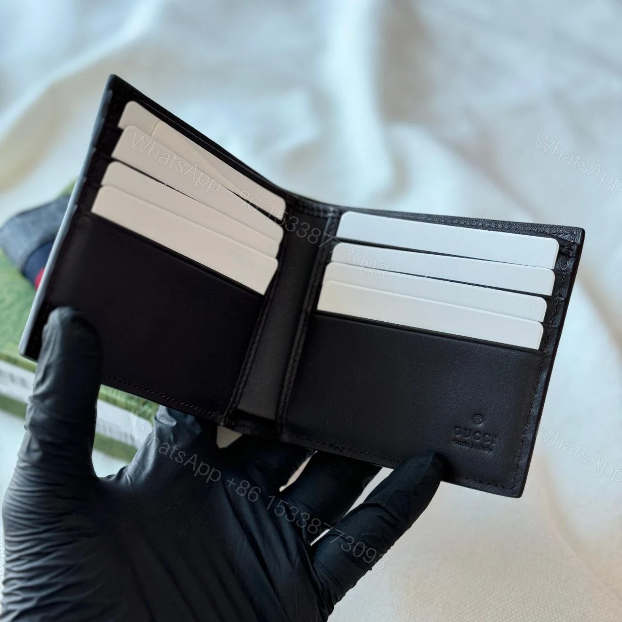 View 3 of GUCCI GG Supreme Wallet