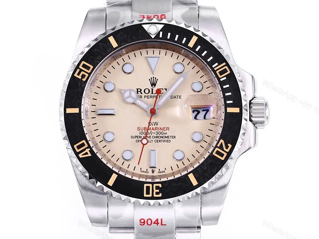 View 2 of ZF Factory Clean Factory ROLEX DIW Submariner Parakeet Green Watch