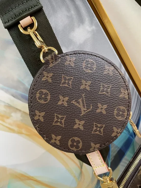 View 5 of Monogram Crossbody Chain: Compact Luxury Everyday Bag