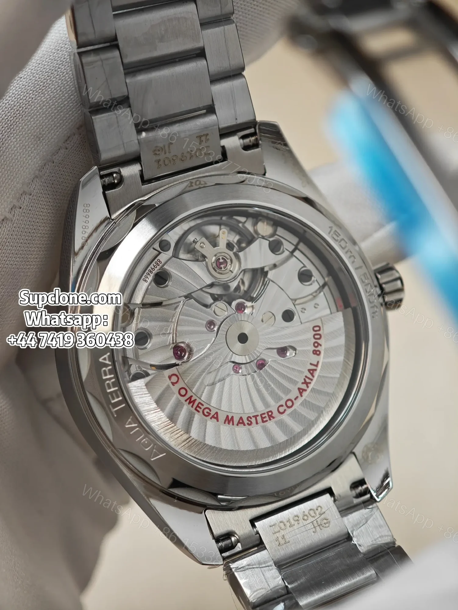 View 15 of Omega Aqua Terra 220.10.41.21.01.002 41mm Super Clone Black Dial Watch