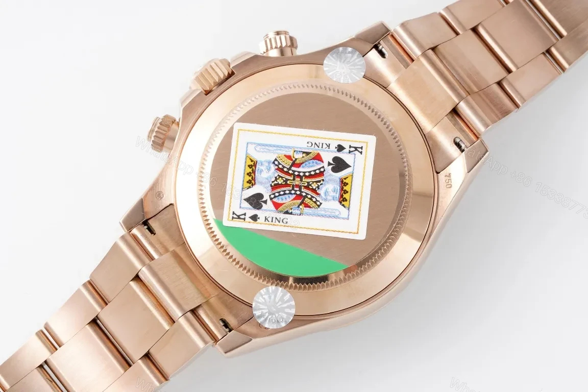 View 3 of Clean Factory KING Rolex Daytona 4130 Rose Gold Watch