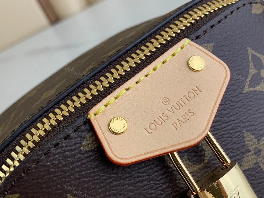 View 4 of Louis Vuitton Lv Just In Case Monogram Pattern Handbags 14x13x11cm