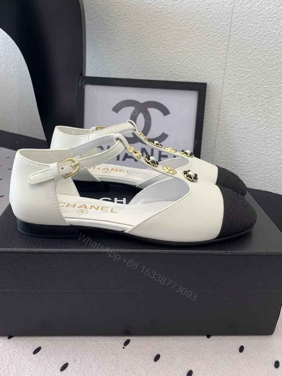 View 8 of White Leather T-Strap Sandals: Modern Chic, All-Day Comfort