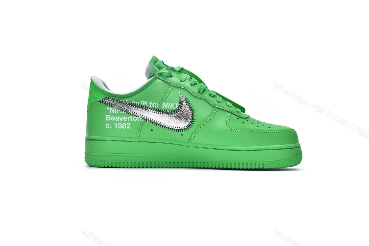View 2 of OFF White X Air Force 1 Low Green DX1419-300
