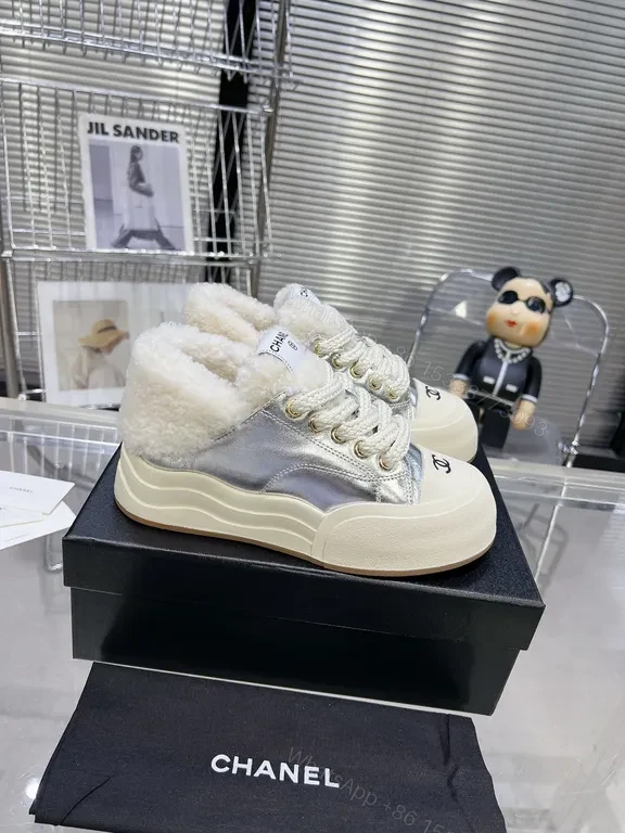 View 3 of Chic Luxe High-Top Sneakers: Plush Comfort, Velvet Suede