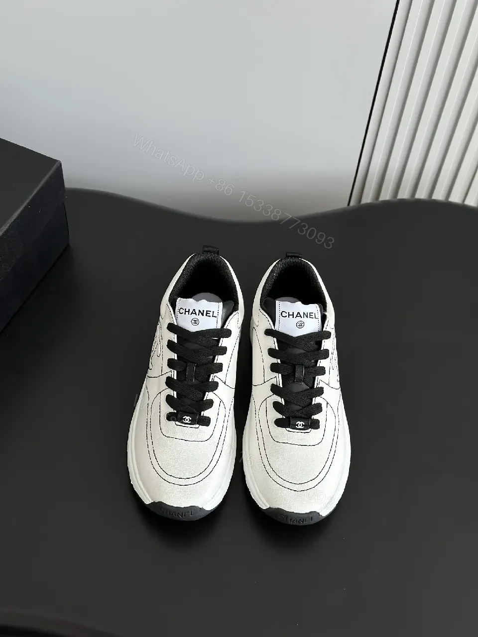 View 3 of Monochrome Textile Runner: Subtle Texture, Everyday Luxury Sneakers